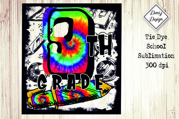 9th-Grade School PNG Sublimation for Crafts and Graphics