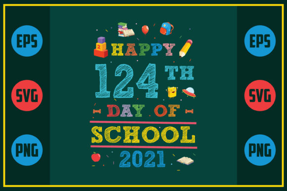 Happy 124th Day of School Embroidery Design Review
